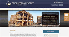 Desktop Screenshot of engineeringexpertwitnesses.com